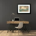 thumbnail image 4 of Andō Hiroshige 24x17 Black Modern Framed Museum Art Print Titled - Totsuka (ca. 1841 --1842), 4 of 5