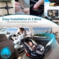 thumbnail image 3 of DoHonest Cámara para automóvil de bebé de 7 pulgadas: USB Plug and Play Fácil configuración Cámara giratoria de 360 ​​grados para el asiento trasero Dos niños HD 1080P Cámara para el asiento del autom, 3 of 5