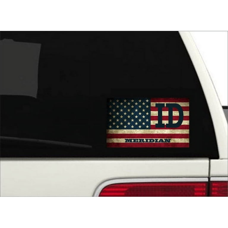 Idaho State License Plate Vinyl Decal Sticker - 5 Inch, Waterproof & UV Protected | For Car, Laptop, Window, Bumper