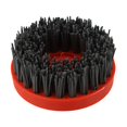 thumbnail image 3 of BUYISI 1PC 4Inch Round Antique Abrasive Brush M10 Back-up Thread Nylon Silicon Carbon Grinding Abrasive Brush For Stone Granite Polish 800#, 3 of 7