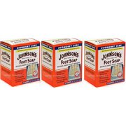 Angle View: Pack of 3_ Johnson's Original FOOT SOAP 8 Counts