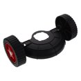 thumbnail image 4 of OULII 1Ensemble Roue de Tondeuse Noire de Remplacement avec Rotation Flexible et Grande Capacité de Charge pour Outils Extérieurs, 4 of 8