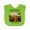 Apple Green, variant on Inktastic Denali National Park Alaska Boys or Girls Baby Bib