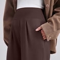 thumbnail image 4 of Xuyuer Pregnant Women's Solid Color Maternity Pants for Spring and Summer - Elastic Waist Outerwear Long Pants with Belly Support and Comfortable Non-Tight Fit, 4 of 5