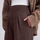 thumbnail image 3 of Pantalones de la Cintura Elástica de las Mujeres Pantalones Largos de Color Sólido de las Mujeres Embarazadas para la Primavera Y el Otoño con la Cintura Elástica, Pantalones de Maternidad No Apretad, 3 of 5