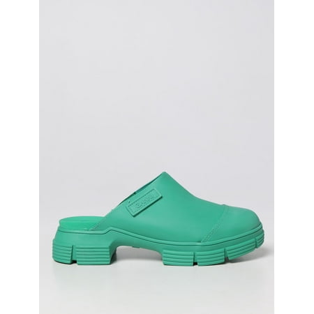 

Ganni Flat Shoes Woman Green Woman