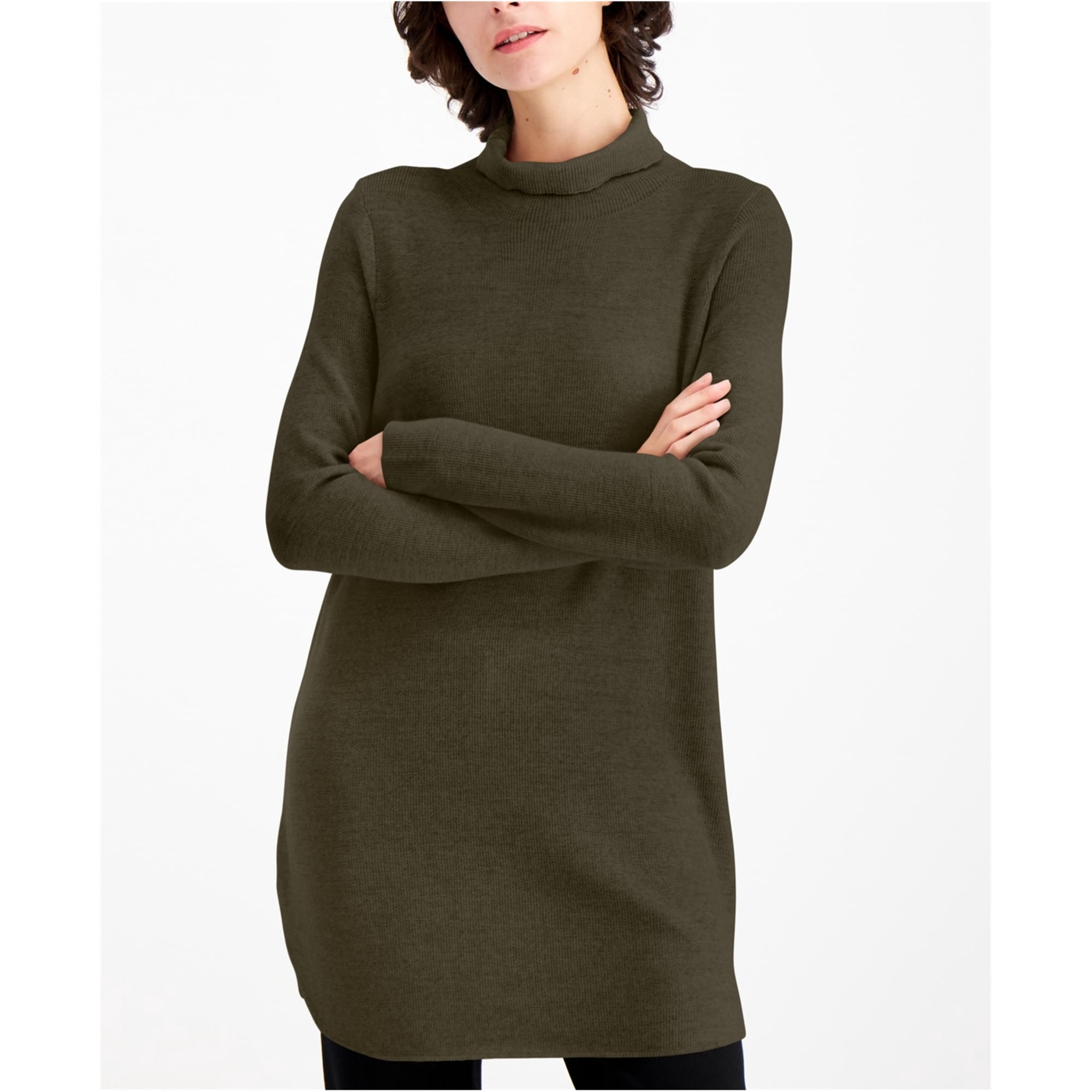 Eileen Fisher Womens Turtleneck Tunic 