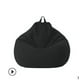 thumbnail image 1 of Sofá clásico Sillas Lazy Lounger Bean Bag Silla de almacenamiento Interior Exterior,Black,85*105cm, 1 of 8
