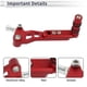thumbnail image 4 of Palanca de Cambio de Motocicleta para Suzuki GSR250 2017-2023, Palanca de Cambio Roja, 4 of 7