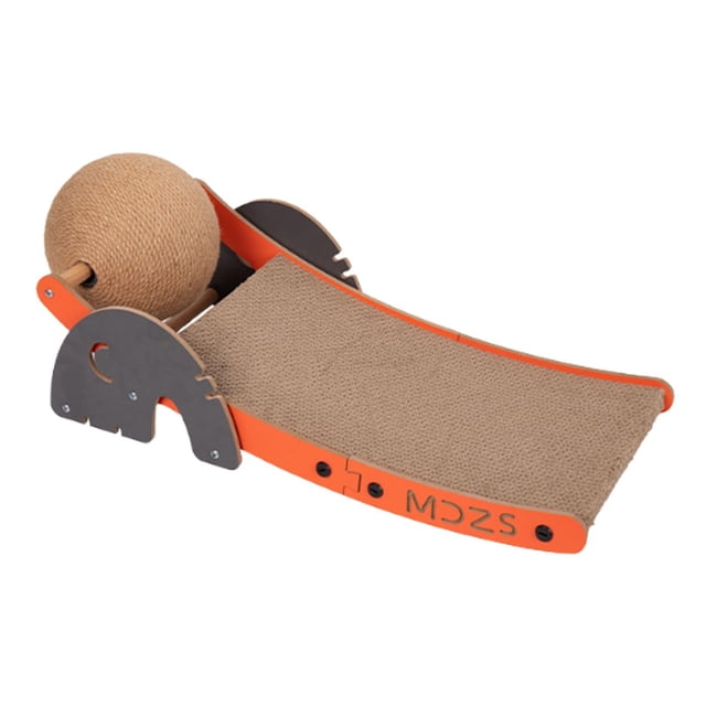 Sofá de rascador de gatitos, rascador de gato con bola de sisal, juguete de patas de molienda, tabla de rascarse, stand de rascado para mascotas para