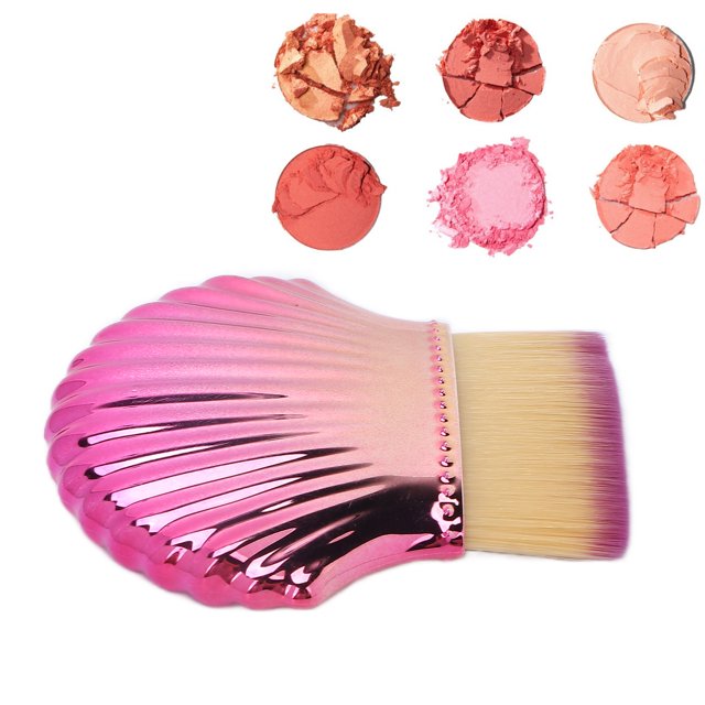 Cosmetic Brush, Washable Reusable Professional Blusher Brush For Home For Cosmetics Shop