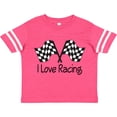 thumbnail image 3 of Inktastic I Love Racing Boys or Girls Toddler T-Shirt, 3 of 5