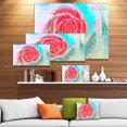 thumbnail image 3 of Mysterious Abstract Rose - Floral Canvas Art Print, 3 of 4