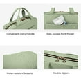 thumbnail image 6 of Large Toiletry Bag Travel Bag with Hanging Hook, Water-resistant Makeup Cosmetic Bag Travel Organizer for Accessories, Shampoo, Full Sized Container, Toiletries, 6 of 7