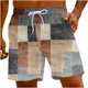 thumbnail image 2 of Puntoco Pantalones Cortos Con Estampado Hawaiano Para Hombre, Pantalones Cortos Con Bolsillo Y Cordón Xl, Pantalones Cortos Para Hombre, 2 of 6