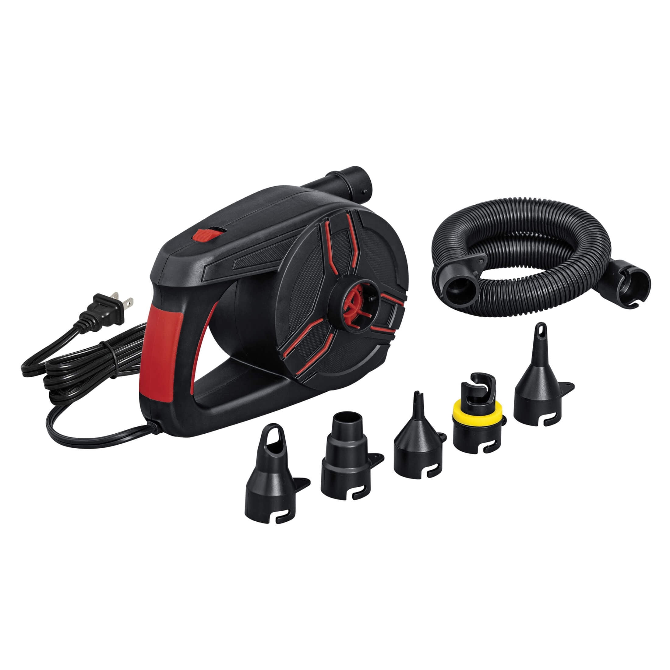 Ozark Trail Summer Oasis 4-Person Inflatable Island and Ozark Trail Powergrip Pro AC Electric Air Pump