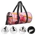 thumbnail image 3 of Saiise Biplan Coloré Dessin Animé pour Sac de Voyage Rond Grande Capacité Sac de Sport Pliable Léger en Toile, 3 of 6
