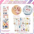 thumbnail image 3 of 1set 30pcs UV DTF Bookmarks Wraps Transfer Stickers Bible and Scripture for Women Men Reading Waterproof Bookmarkers Decal(No Blank Bookmarks) for Acrylic Plastic Metal Blank Bookmark, 3 of 9