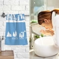 thumbnail image 7 of Cityscape Icons Pattern Soft 100% Cotton Towel, High Absorbency, Single Pack, 16" x 28", 7 of 7