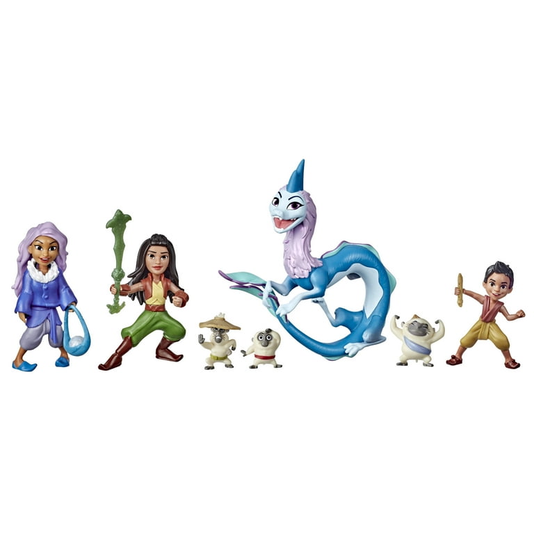 Disney's Raya and the Last Dragon Kumandra Exclusive Doll Play Set,  Includes Accessories 