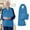 Blue, variant on Kojanyu Terry Cloth Bibs for Senior Citizens,Elderly Bibs,Bib for Adults Men Women Eating Cloth for Elderly Seniors and Disabled Adjustable Bib Clothing Protectors