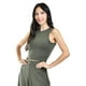 thumbnail image 2 of Top básico sin manga Roman Fashion /Juvenil, 2290 (Verde militar) verde oscuro G, 2 of 4