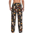 thumbnail image 3 of Picia Autumn Fox Mens Soft Woven Cotton Elastic Waistband Sleep Pajama Pant Lounge Sleep Pant With Pockets And Drawstring-X-Large, 3 of 9