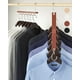 thumbnail image 1 of MORALVE Perchas para armario que ahorran espacio – Paquete de 4 organizadores de camisas de madera de haya europea con gancho giratorio de 360° – Perchas plegables para ahorrar espacio y organizar el, 1 of 5