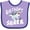 Lavender and Purple, variant on Inktastic Birthday Shark Boys or Girls Baby Bib