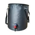 thumbnail image 2 of figatia Bucket Wash Basin with Spigot Folded Basket Barrel Water Tank Water Container for Backpacking Tailgating Indoor Picnic Travel, 2 of 8