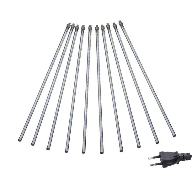 1PCSLED Meteor Shower Light String-SMD 30cm 8pcs Set Blue European Standard Adepaton Luces LED