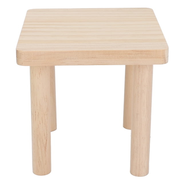 Wooden Hamster Cage Platform, Round Edges Odourless Hamster Stand Platform Natural Texture Safe For Macaroni Rats For Hamsters
