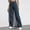 Dark Blue, variant on Yghzkop Women's High Waisted Slim Jeans Stretch Denim with Button & Zipper Pockets