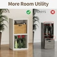 thumbnail image 3 of YQ JENMW 2-Tier Storage Shelf,Compact Space-Saving Organizer for Living Room,Bedroom,Kitchen,Office, 3 of 8