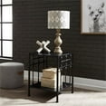 thumbnail image 3 of Vintage Series Metal Open Night Stand - Black, 3 of 7