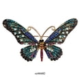 thumbnail image 4 of Sonducket Broche de mariposas de colores Vintage exquisito para mujer-aleación resistente y duradera xz4648D Type3 NO3, 4 of 6