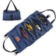 thumbnail image 1 of Roll Up Wrench Tool Bag - Lona - Azul JFHHH pequeña, 1 of 5