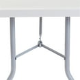 thumbnail image 4 of National Public Seating BT3000 Table Pliante Moderne en Plastique Robuste, Gris Moucheté, 1 Unité, 4 of 12