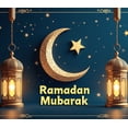 thumbnail image 4 of Elegant Ramadan Mubarak Backdrop for Celebrations and Decor Moon and Lantern Elements Banner Perfect for Background Eid Festivities Party Supplies Event Decorations, 4 of 8