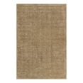 thumbnail image 3 of Unique Loom Soft Solid Shag Collection Area Rug - Aras (6' 1" x 9' Rectangle Khaki), 3 of 7