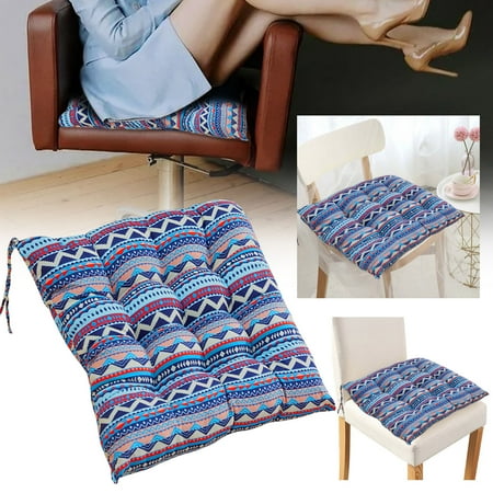

NIUREDLTD 40cm×40cm Thickened Cotton And Linen Cushion Simple And Breathable Four Seasons Office Student Classroom Chair Cushion Cushion Car Cushion