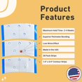 thumbnail image 2 of Cinta adhesiva Sunshine Tape Blue Hole Punch Minitiras x36, 2 of 8