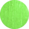thumbnail image 1 of Ahgly Company Indoor Round Abstract Green Contemporary Area Rugs, 5' Round, 1 of 1