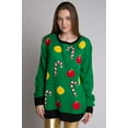 thumbnail image 2 of Tis The Season Light Up Sweater - Ugly Christmas Jumper Festive Wear, 2 of 4