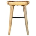 thumbnail image 2 of Industrial Chic Solid Wood 26'' Counter Stool in Natural, 2 of 7