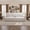 Beige, variant on Chesterfield Sofa Bed, 93.7" King Pull Out Sleeper, 3-in-1 Velvet Convertible Couch with Nailhead Trim and Rolled Arm, Beige