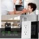 thumbnail image 4 of GFCI Outlet 15 Amp, Self-Test GFI Electrical Outlet, Tamper GFCI Receptacle with Wall Plate, 4 of 5