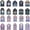 wm02-purple, variant on Vjnyvs 20 Pack Aesthetic Scrapbook PET Stickers Self Adhesive DIY Journaling Photo Album Decor