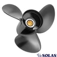 thumbnail image 2 of New Aluminum Propeller Compatible With Honda Bf9.9 8 Spline 9.9 8-20 Hp For Years 1988-2021 By Part Number 3111-093-09 Diameter 9.25 Pitch 9 Blades 3 Spline Tooth 8 Right Hand Rotation, 2 of 3