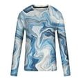 thumbnail image 5 of Awdenio Men's Clothing Tie Dye Print Graphic T Shirt Long Sleeve Spring T-Shirt Novelty Casual Tee, 5 of 5